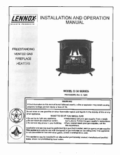 lennox elite furnace installation manual