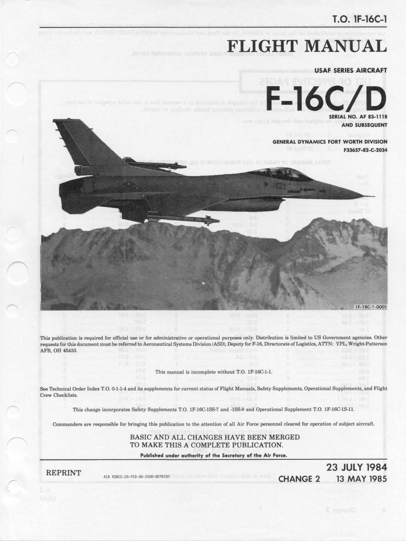 lx f-16 fighting falcon manual