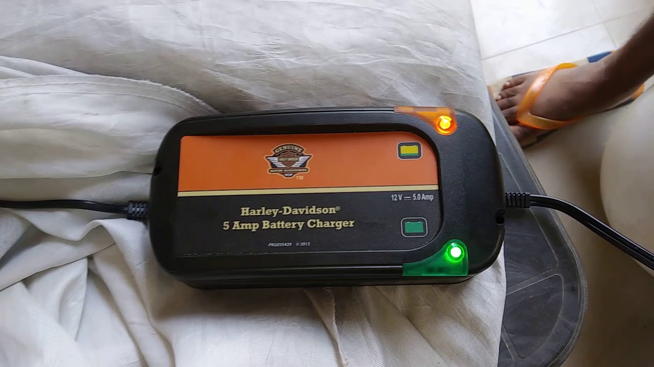Harley davidson battery charger manual