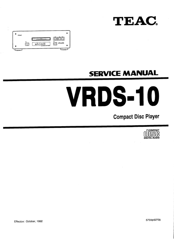 teac v-900x service manual