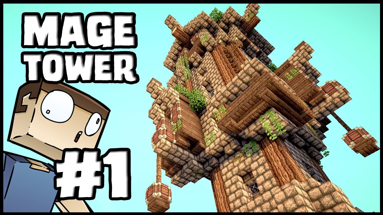 Minecraft tutorial how to build eiffel tower part 3