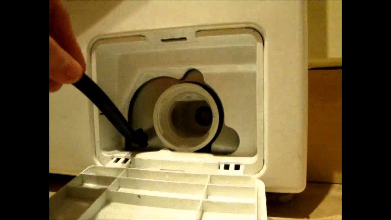 samsung washing machine manual drain