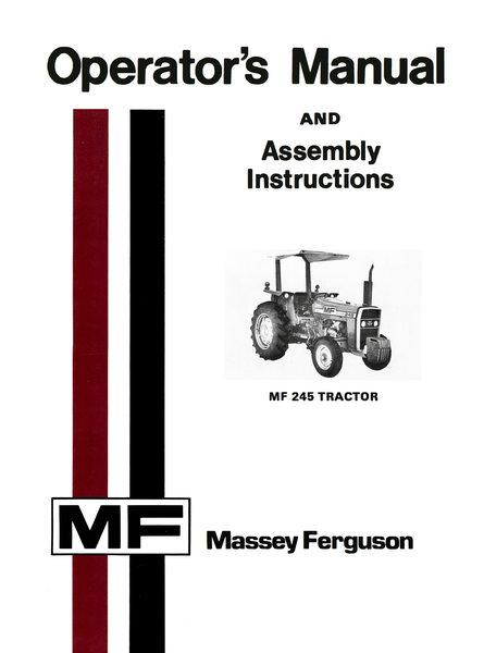 Massey ferguson 245 parts manual pdf