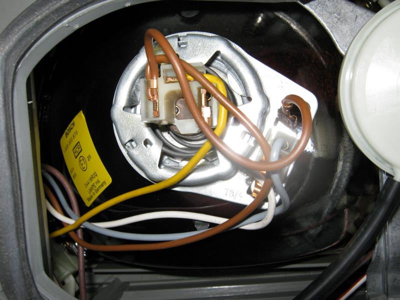mercedes benz headlight bulb replacement instructions