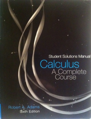 Adams essex calculus solution manual