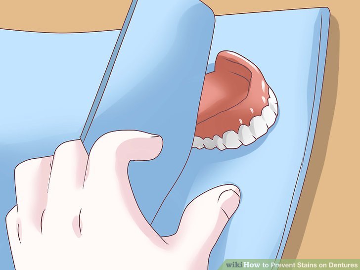 partial denture cleaning instructions