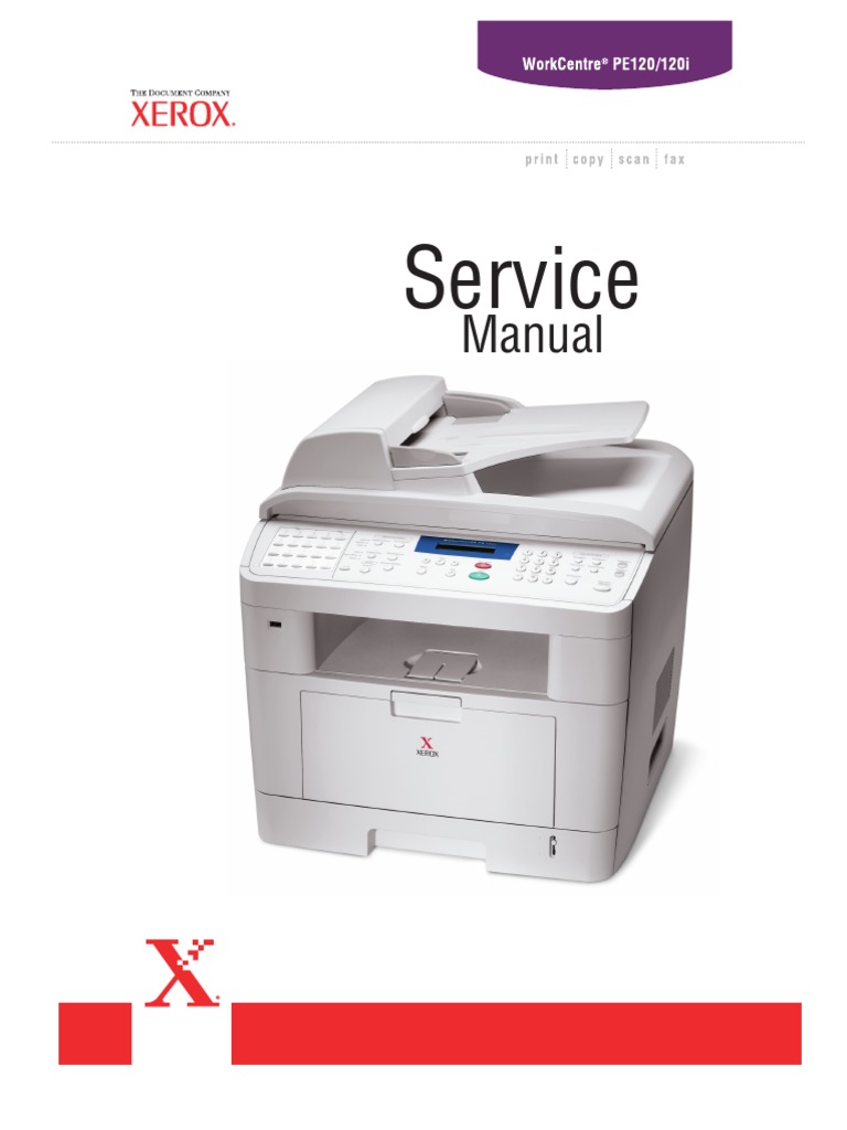 Xerox workcentre 7120 service manual
