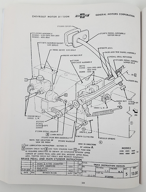 1954 chevy truck shop manual pdf