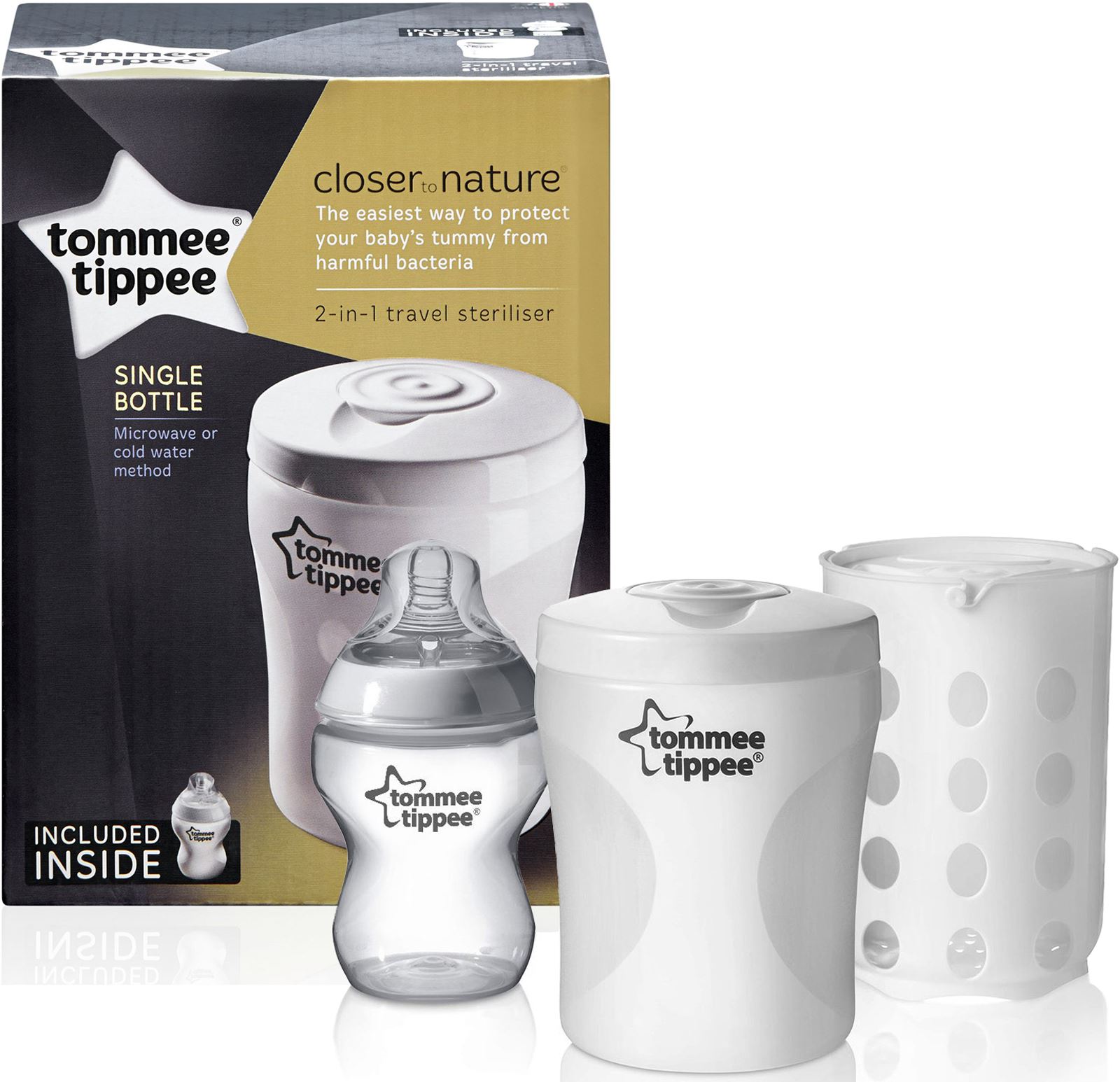 tommee tippee microwave sterilizer box instructions