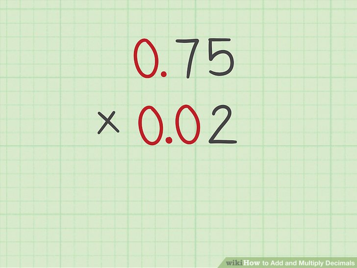 Explain how to multiply decimals