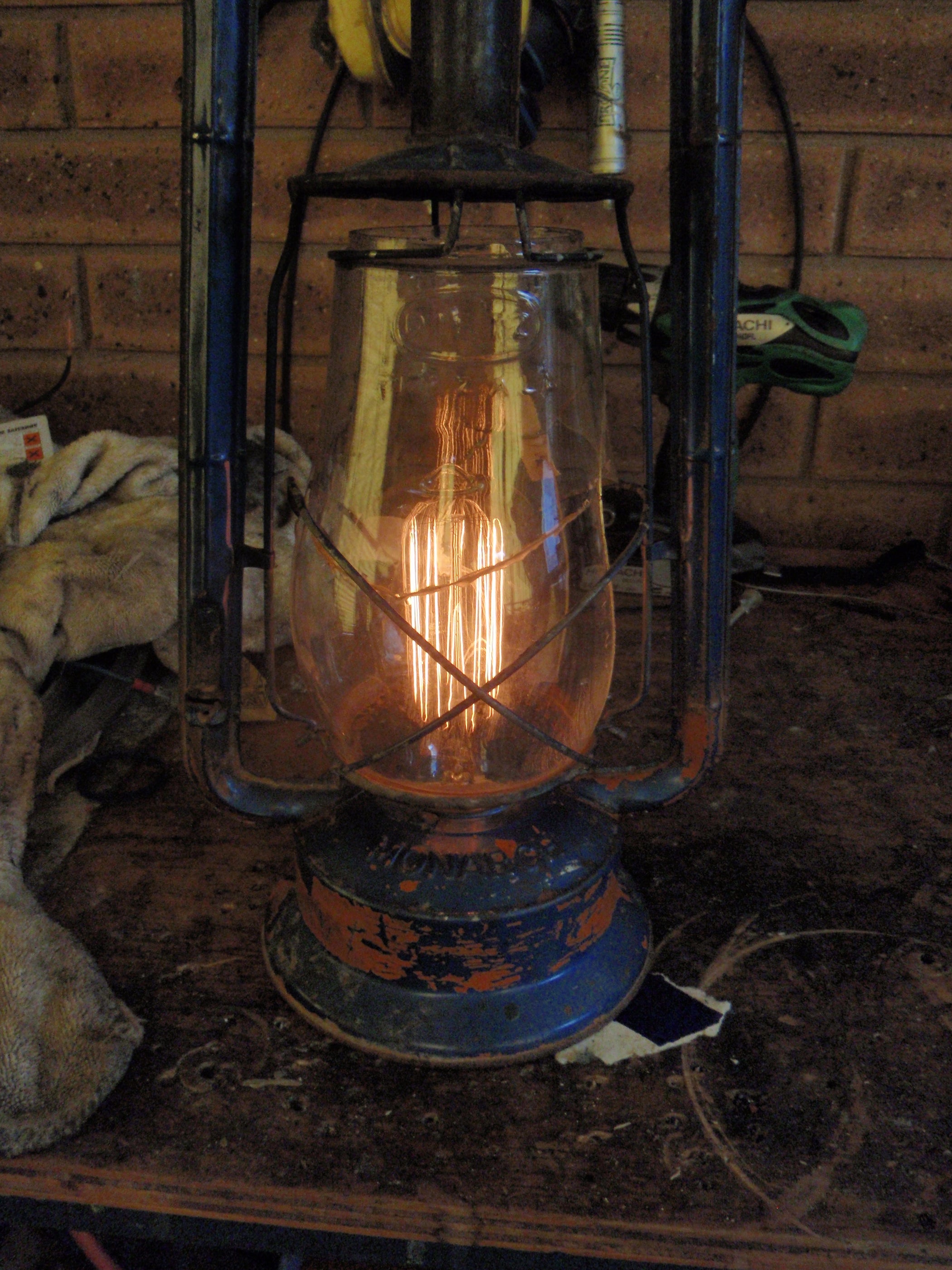 old fashioned oil lamp instructions