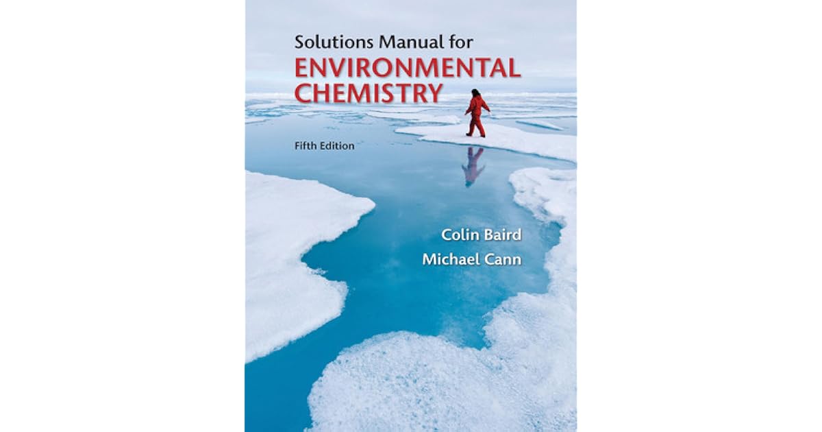 environmental chemistry colin baird solutions manual pdf