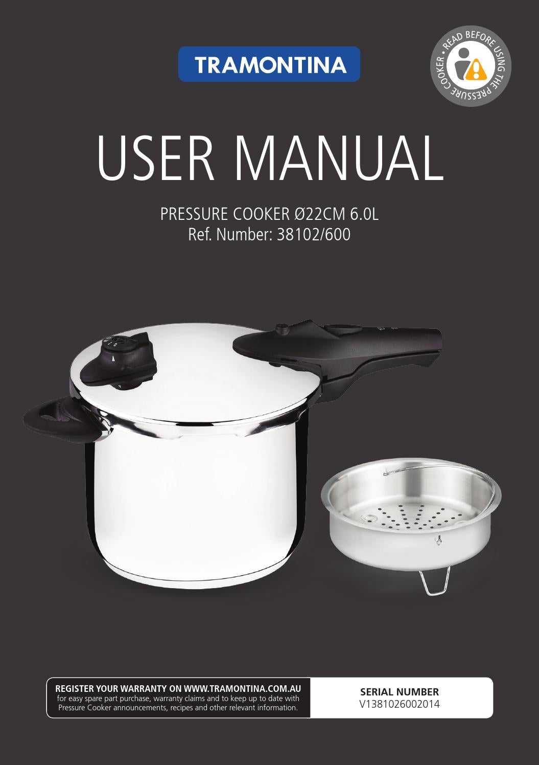 Bfriffile Presure Cooker User Manual