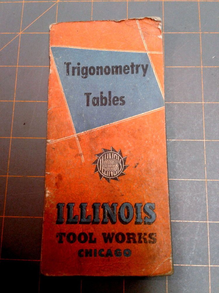 Illinois tool works trigonometry tables pdf