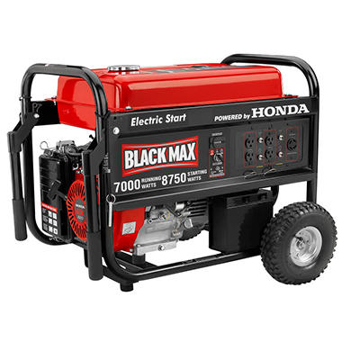 black max 7000 watt generator manual