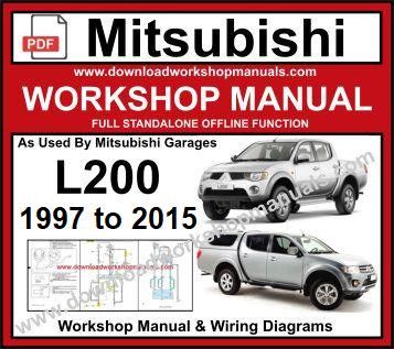 mitsubishi 6g74 engine workshop manual
