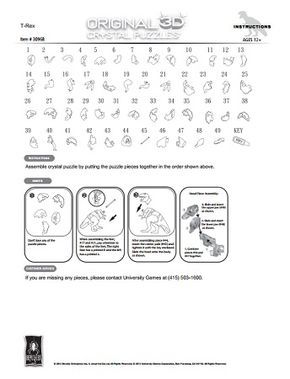 Disney tinkerbell 3d puzzle instructions