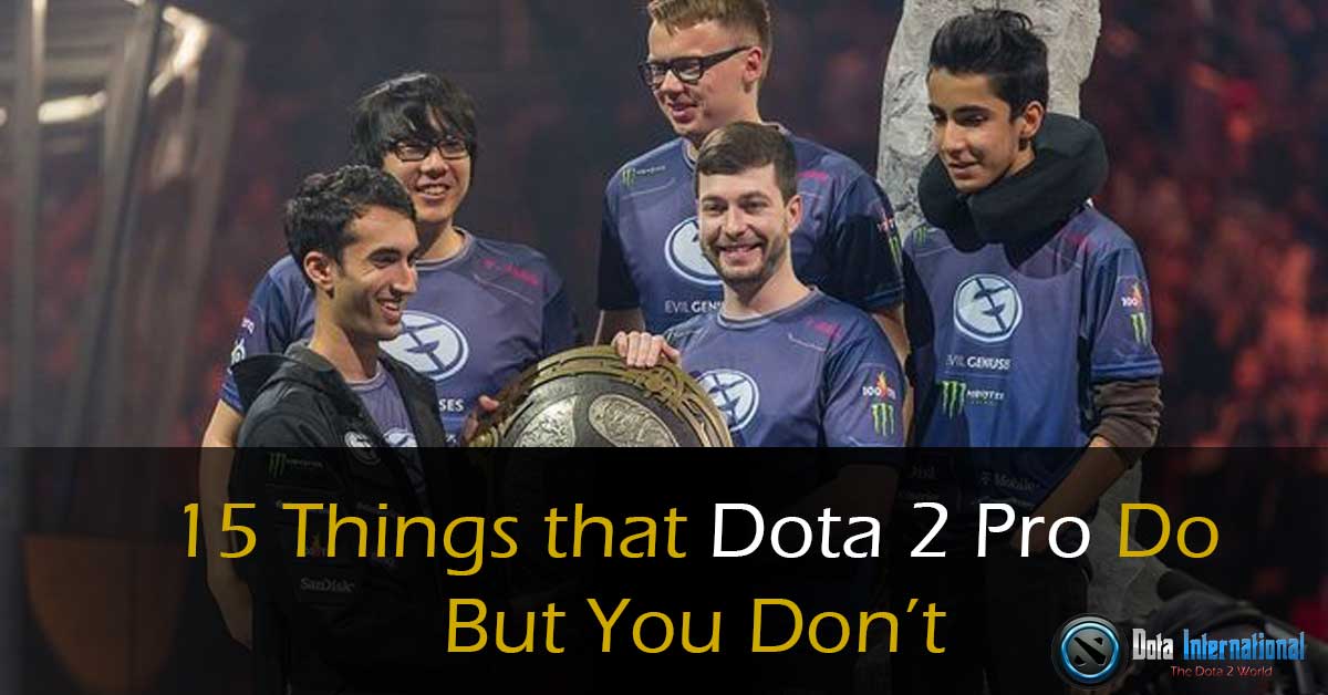 Dota 2 how to become pro quotes