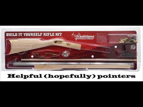 traditions muzzleloader kit instructions