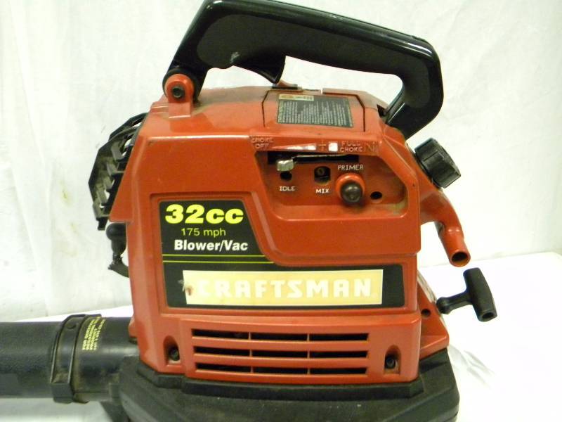 craftsman 32cc blower vac manual