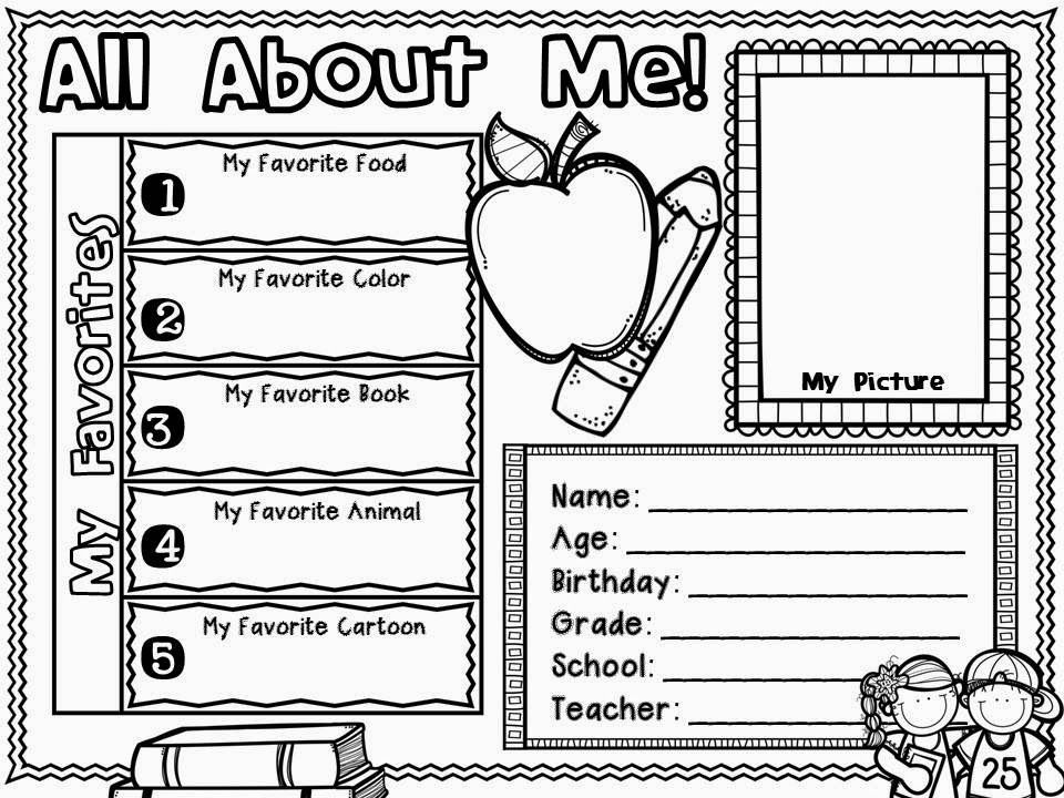 First day of school activities 5th grade pdf