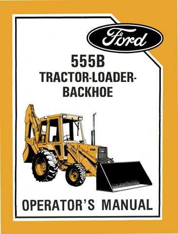ford 555 backhoe service manual download