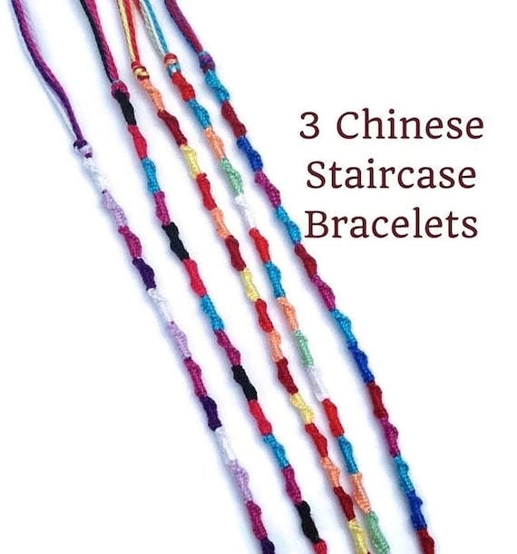 friendship bracelet instructions with 3 strings