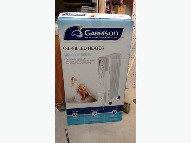 Garrison oil filled heater manual