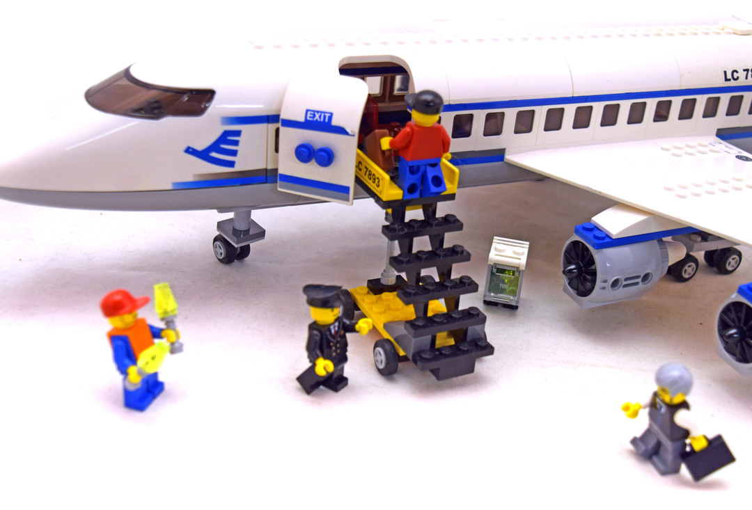 Lego city passenger plane 7893 instructions
