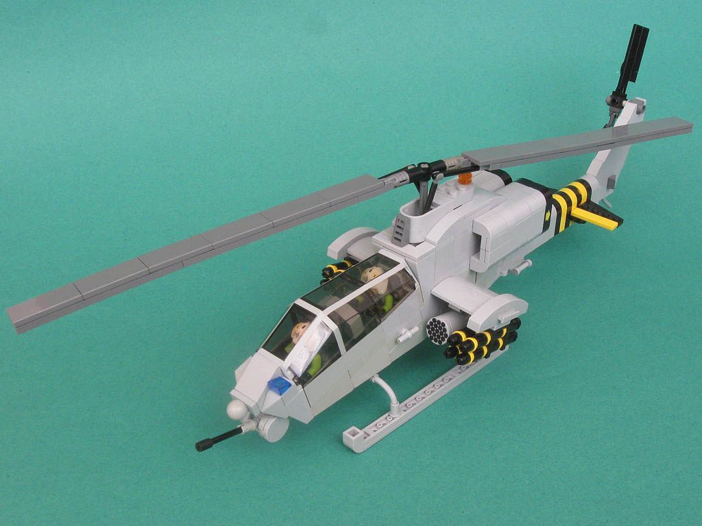 lego cobra helicopter instructions