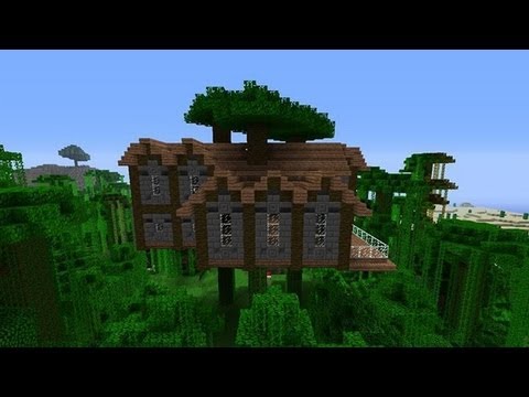 Minecraft how to build a jungle