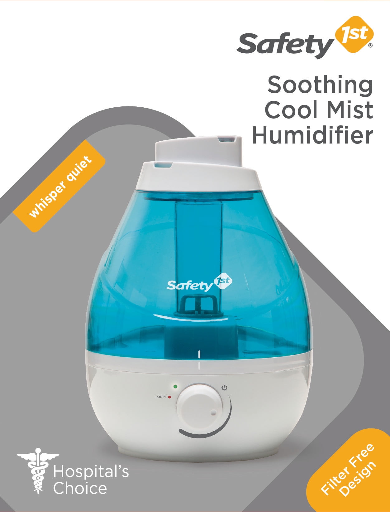Safety 1st 360 cool mist ultrasonic humidifier instructions